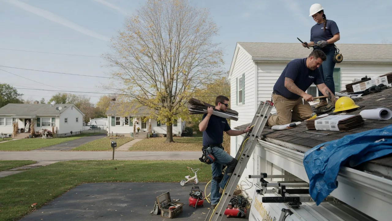 Local Roofing Contractors in Kingsford Heights, IN near me